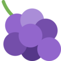 Twitter Grapes Emoji