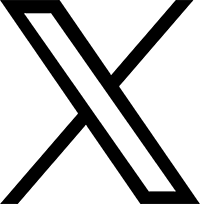 Twitter New logo (X Corp) Black