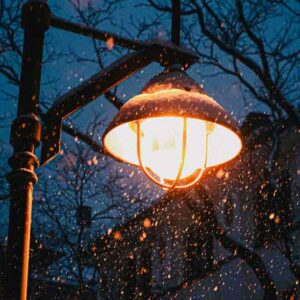 Warm Light Rainy Night - Image