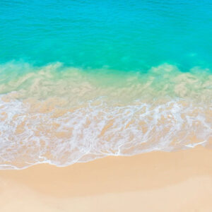 Waves on White Sand - Image