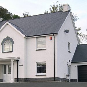 White and Gray Residential Home