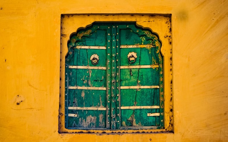 Window in Indian Village